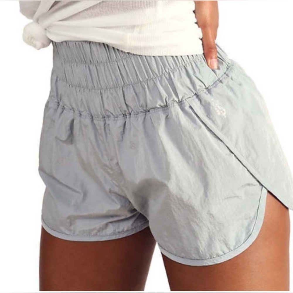 FP Movement The Way Home Shorts – Arctic‎ Mist Silver Size M